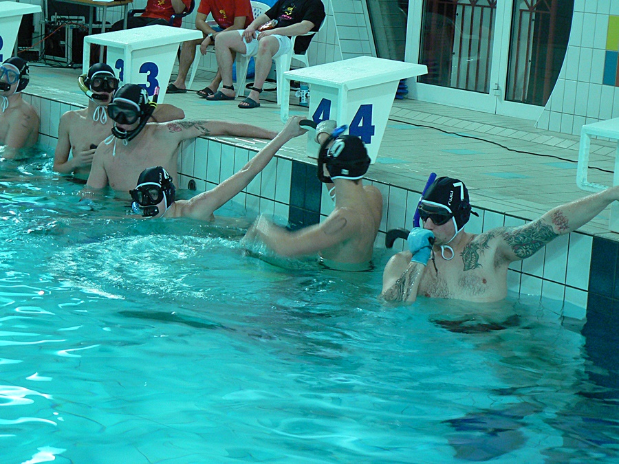 Hokej pod wodą Walenie Gdańsk 2013